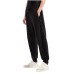 EA7 EMPORIO ARMANI PANTALONE JOGGER BLACK IN COTONE ORGANICO E MODAL STRETCH 