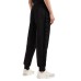 EA7 EMPORIO ARMANI PANTALONE JOGGER BLACK IN COTONE ORGANICO E MODAL STRETCH 