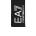 EA7 EMPORIO ARMANI SCIARPA UNISEX BLACK CON MAXI LOGO LETTERING WHITE