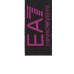 EA7 EMPORIO ARMANI SCIARPA UNISEX BLACK CON MAXI LOGO LETTERING PURPLE