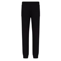 EMPORIO ARMANI PANTALONI JOGGER BLACK IN FELPA MISTO MODAL	