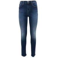 EMPORIO ARMANI JEANS SKINNY FIT J20 IN DENIM BLU CINQUE TASCHE