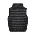 Ea7 Emporio Armani gilet da Bimbo nero con logo oro 