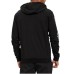 EA7 EMPORIO ARMANI FELPA FULL ZIP CON CAPPUCCIO IN COTONE BLACK