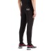 EA7 EMPORIO ARMANI PANTALONE JOGGER IN COTONE BLACK CON MAXI LOGO LETTERING WHITE