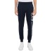 EA7 EMPORIO ARMANI PANTALONE JOGGER IN COTONE BLUE CON MAXI LOGO LETTERING WHITE	