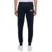 EA7 EMPORIO ARMANI PANTALONE JOGGER IN COTONE BLUE CON MAXI LOGO LETTERING WHITE	