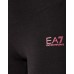 EA7 Emporio Armani leggings nero con logo fucsia da Donna 