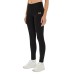 EA7 EMPORIO ARMANI LEGGINGS BLACK CON LOGO LETTERING STAMPATO ROSAGOLD 