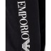 EA7 Emporio Armani leggings da donna nero con logo nella parte anteriore