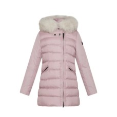 Peuterey Kids rosa con pelliccia estraibile e chiusura cin zip