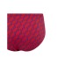 EA7 Emporio Armani Slip Mare da rosso con stampa logo all over