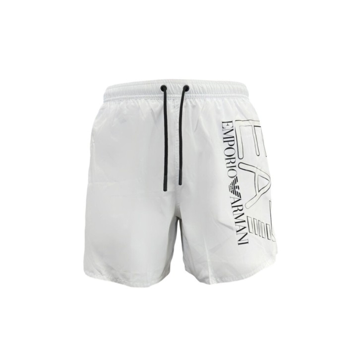 Ea7 Emporio Armani boxer da mare bianco 