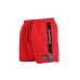 Ea7 Emporio Armani boxer da mare rosso con bande logate 