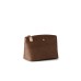 BORBONESE POCHETTE DA DONNA CON STAMPA OP NATURAL/BLACK  IN PELLE 