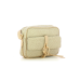 Borbonese Borsa a tracolla Small in Nylon OP Natural/Crema