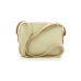 Borbonese Borsa a tracolla Small in Nylon OP Natural/Crema