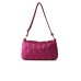 BORBONESE BORSA CROSS OVER A SPALLA FUCSIA/OP NATURAL IN NYLON DA DONNA 