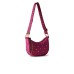 BORBONESE LUNA BAG MINI DA DONNA FUCSIA IN NYLON 