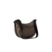 BORBONESE LUNA BAG MIDDLE A TRACOLLA CON STAMPA OP NATURAL/BLACK IN NYLON DA DONNA 