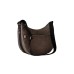 BORBONESE LUNA BAG MEDIUM A TRACOLLA CON STAMPA OP NATURAL/BLACK IN NYLON DA DONNA 