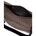 BORBONESE LUNA BAG MEDIUM A TRACOLLA CON STAMPA OP NATURAL/BLACK IN NYLON DA DONNA 