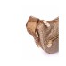 BORBONESE LUNA BAG MINI A TRACOLLA CON STAMPA BEIGE/BROWN IN NYLON DA DONNA 