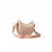 BORBONESE LUNA BAG MINI A TRACOLLA CON STAMPA BEIGE/BROWN IN NYLON DA DONNA 