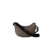 BORBONESE LUNA BAG MINI A TRACOLLA CON STAMPA OP NATURAL/BLACK IN NYLON DA DONNA 