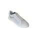 VALENTINO SNEAKER IN LEATHER TOTAL WHITE CON ZIP E LOGO LETTERING