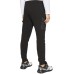 EA7 Emporio Armani Pantalone da uomo nero con Maxi logo a contrasto 