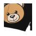 Moschino Felpa nera con maxi Teddy Bear stampato