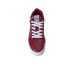 GCDS SNEAKER UNISEX BORDEAUX MONOGRAM ALL OVER TONO SU TONO IN VERNICE