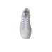 GCDS SNEAKER UNISEX IN LEATHER TOTAL WHITE 