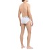 GCDS ESSENTIALS BRIEFS 2-PACK IN COTONE WHITE CON FASCA ELASTICA WHITE CON LOGO LETTERING BLACK	