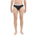 GCDS ESSENTIALS BRIEFS 2-PACK IN COTONE WHITE E BLACK CON FASCA ELASTICA WHITE CON LOGO LETTERING BLACK	