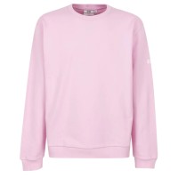 GCDS ESSENTIALS FELPA UNISEX A GIROCOLLO IN COTONE PINK