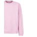 GCDS ESSENTIALS FELPA UNISEX A GIROCOLLO IN COTONE PINK