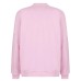 GCDS ESSENTIALS FELPA UNISEX A GIROCOLLO IN COTONE PINK