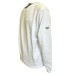 GCDS ESSENTIALS FELPA UNISEX A GIROCOLLO IN COTONE WHITE