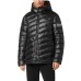 PLEIN SPORT JACKET BOMBER OVERSIZE BLACK CON CAPPUCCIO