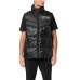 PLEIN SPORT GILET OVERSIZE IN NYOLN PUFFERED BLACK