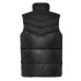 PLEIN SPORT GILET OVERSIZE IN NYOLN PUFFERED BLACK