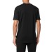 PLEIN SPORT T-SHIRT BLACK  TIGER A MANICA CORTA IN JERSEY DI MISTO COTONE 