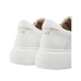 ALEXANDER SMITH ECO-GREENWICH SNEAKER IN LEATHER WHITE E BEIGE DA DONNA