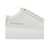 ALEXANDER SMITH ECO-GREENWICH SNEAKER IN LEATHER WHITE E BEIGE DA DONNA