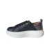 ALEXANDER SMITH ECO-WEMBLEY SNEAKER IN LEATHER BLACK DA DONNA