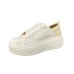 ALEXANDER SMITH ECO WEMBLEY HIGH WOMAN SNEAKER IN LEATHER TOTAL WHITE 