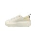 ALEXANDER SMITH ECO WEMBLEY HIGH WOMAN SNEAKER IN LEATHER TOTAL WHITE 