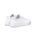 ALBERTO GUARDIANI SNEAKER IN LEATHER TOTAL WHITE DA UOMO 